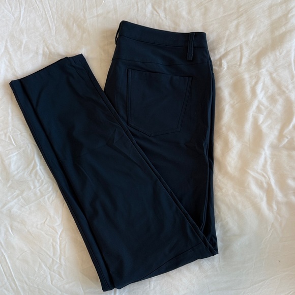Lululemon Men’s Navy ABC Slim Fit Pants - Picture 1 of 3